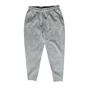 Oakley Gray Fleece Jogger Sweatpants Men's Size M Regular Fit Drawstring